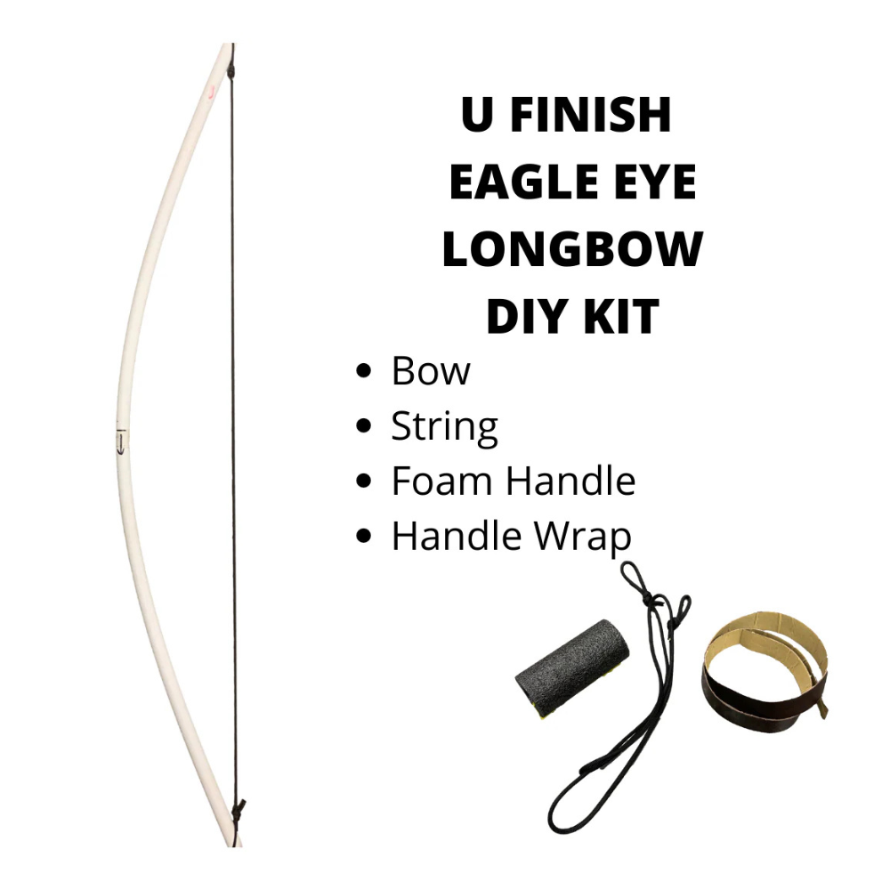 U Finish Eagle Eye Longbow - DIY Kit