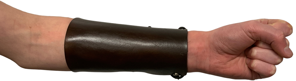 Classic Youth Arm Guard - Dark Brown