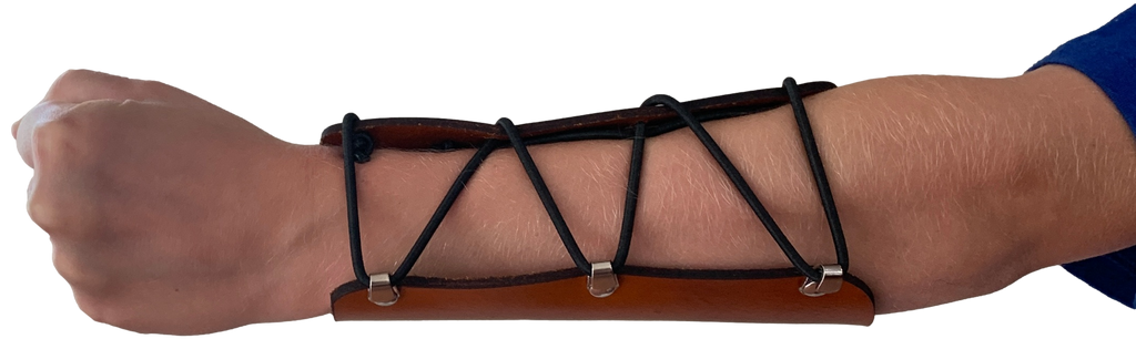 Classic Youth Arm Guard - Saddle Tan