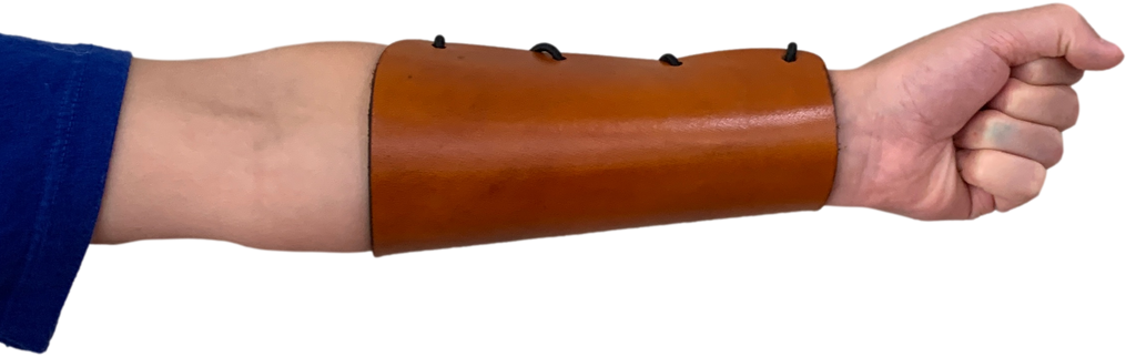Classic Youth Arm Guard - Saddle Tan